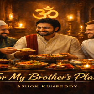 We don’t need to fight for food, my friend, We just need to share the plate again.